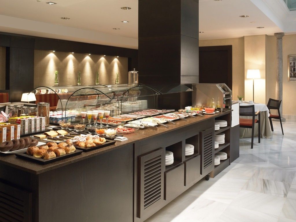 Nh Collection Victoria Hotel Granada Étterem fotó